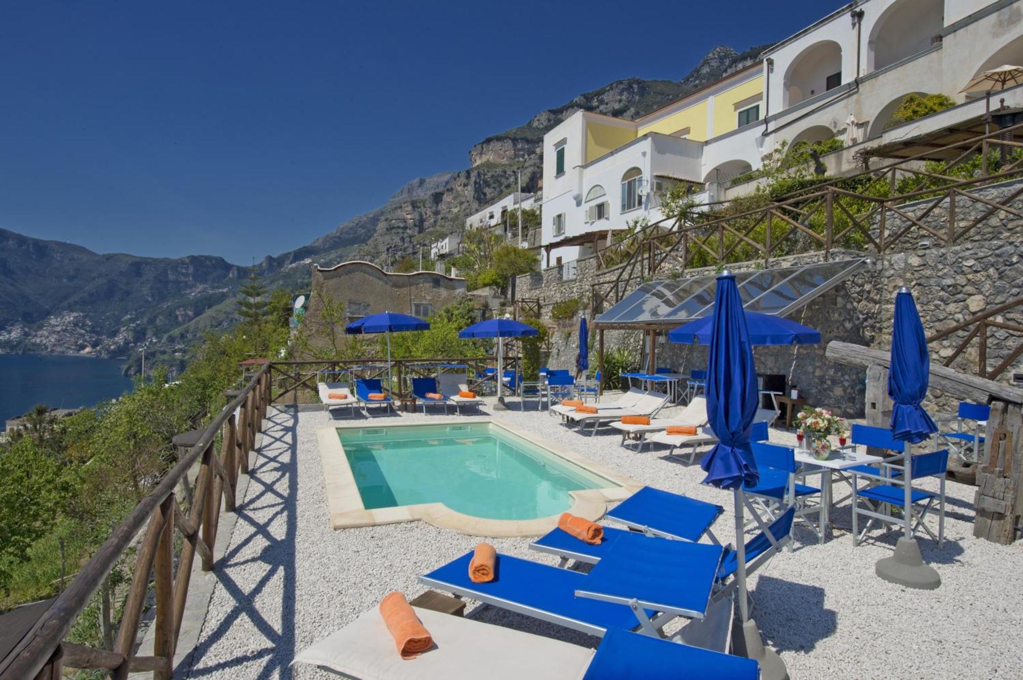 Villa Il Frantoio And Lilmar Praiano Rum bild