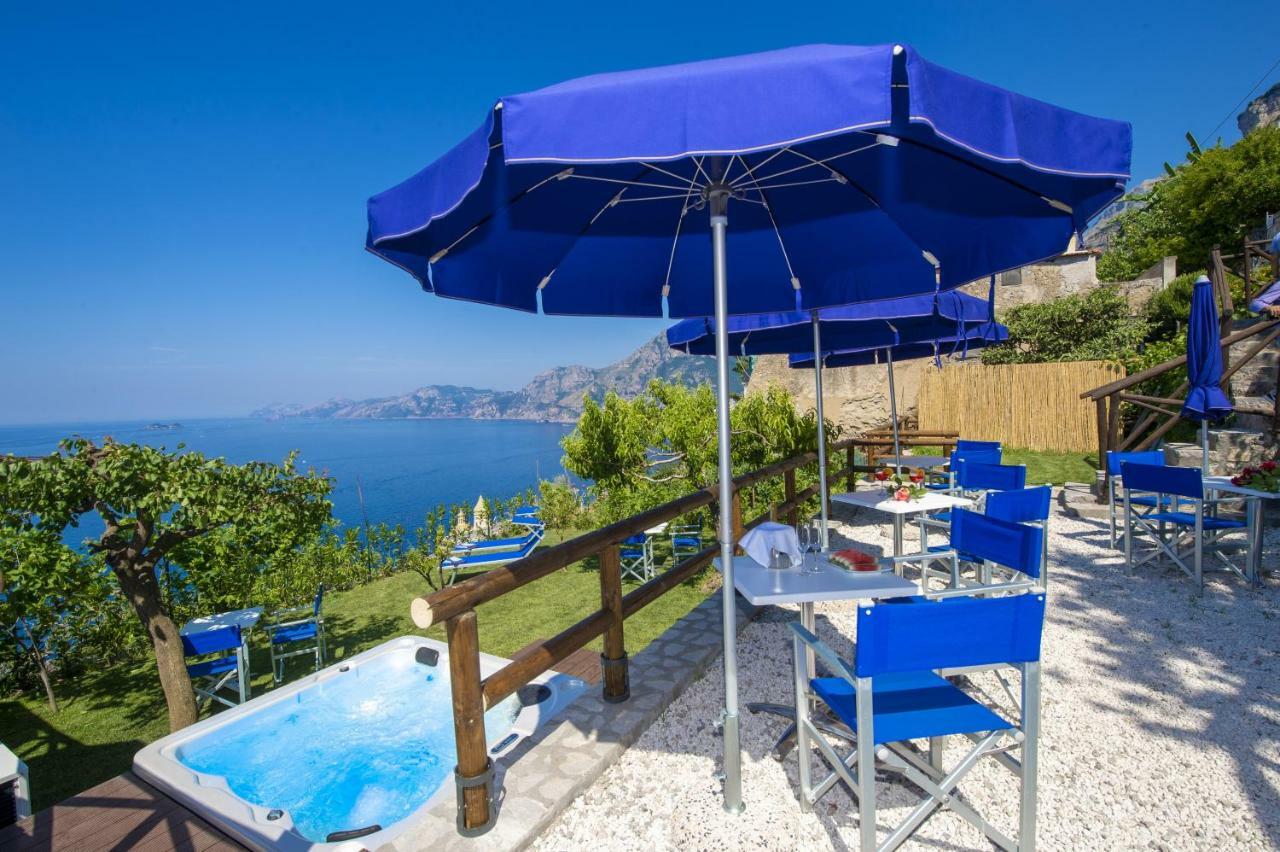 Villa Il Frantoio And Lilmar Praiano Exteriör bild